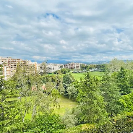 Daire Grand Calme Avec Piscine - Mandelieu
